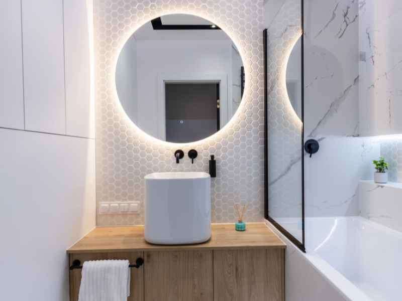 Basement Bathroom careful planning for fixtures, Canopy Building Services