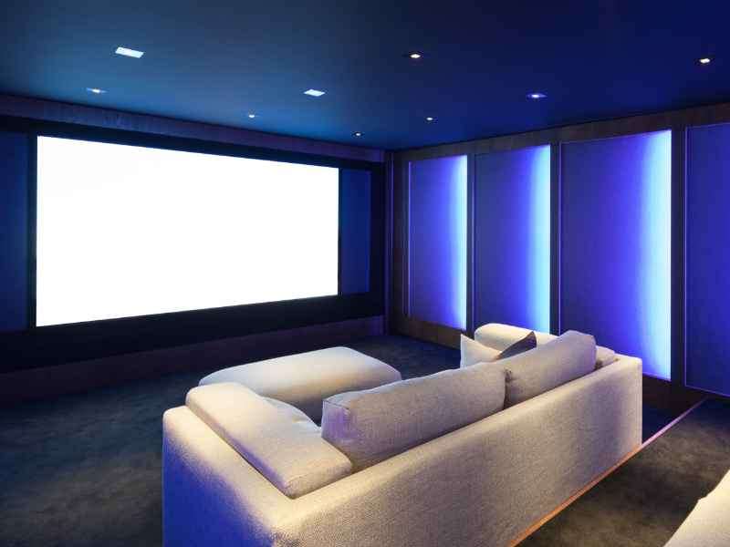 Basement home theater costs in Media PA, Canopy Building Services