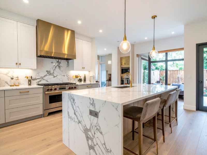 Kitchen Island Installation, Canopy Building Services in Springfield, PA