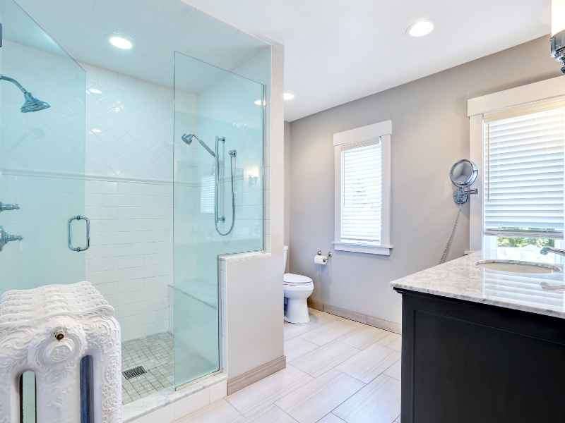 Transform Media bathrooms, Canopy Building Services