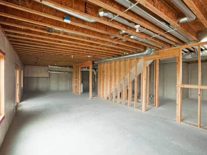 Basement finishing in Media, PA by Canopy Building Services
