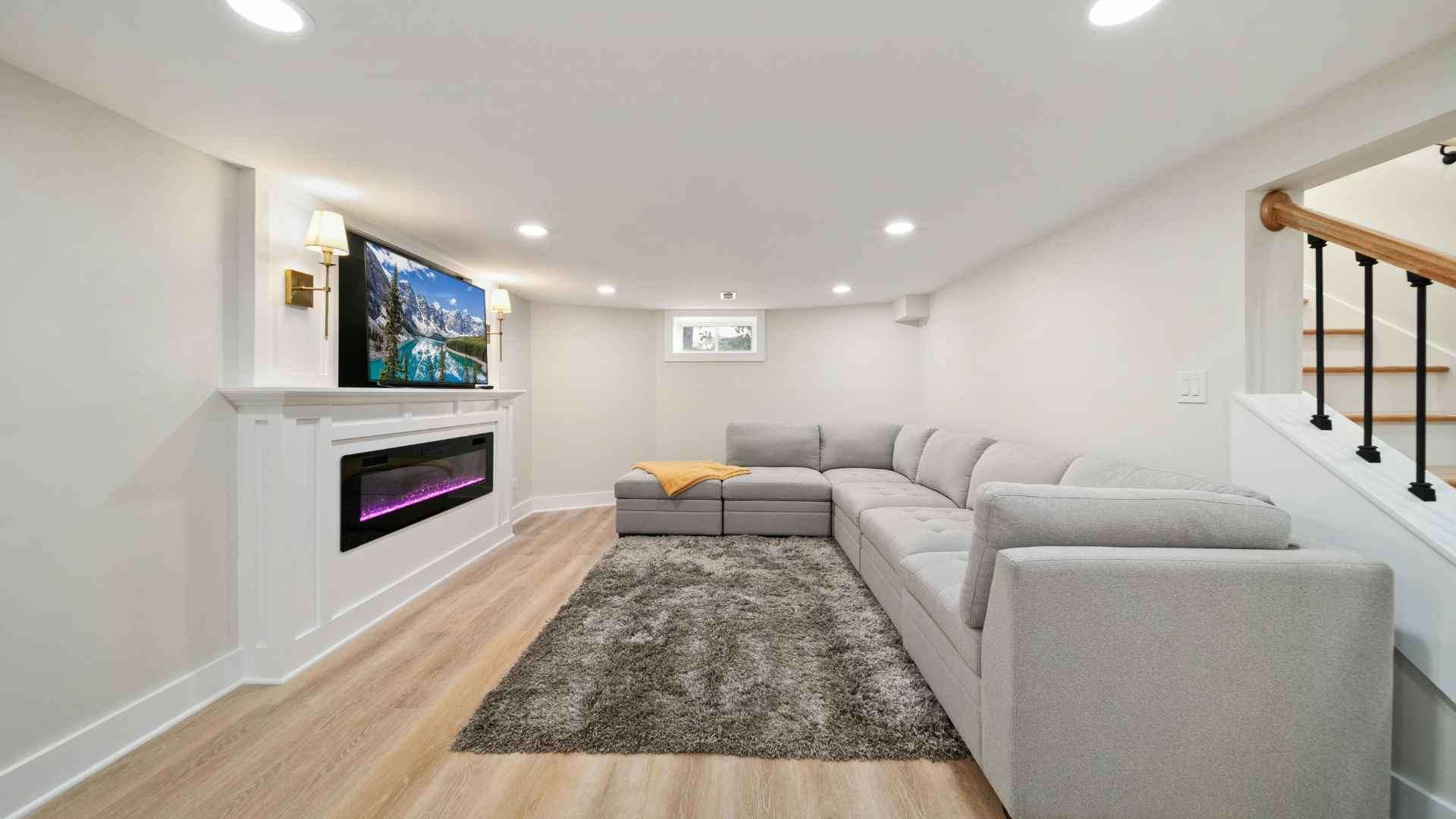 Basement remodeling in Media, PA by Canopy Building Services