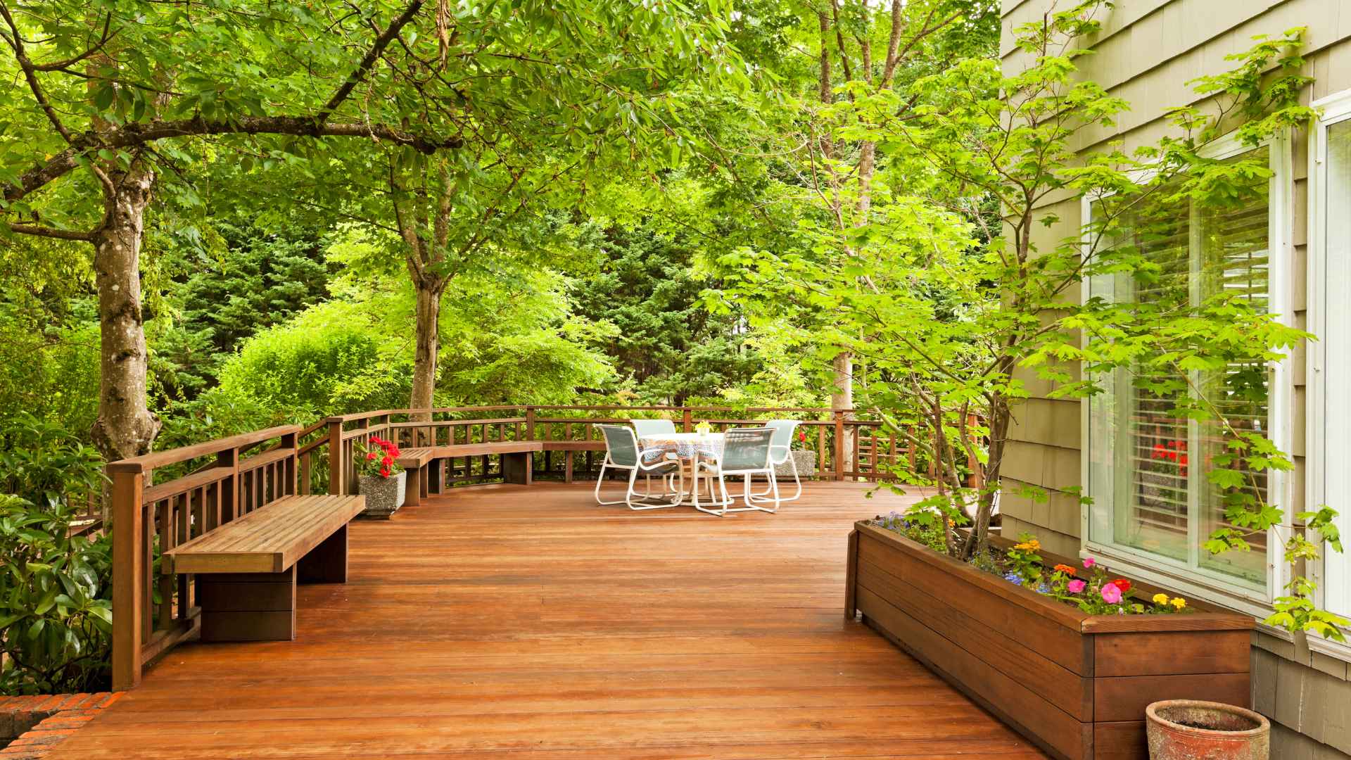 Deck building in Media, PA by Canopy Building Services