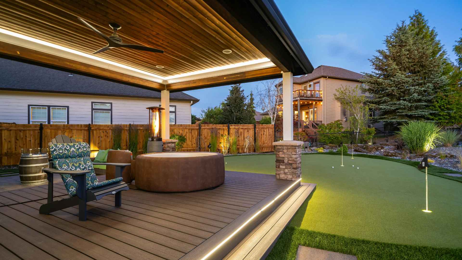 Custom deck by Canopy Building Services, deck builder in Media, PA