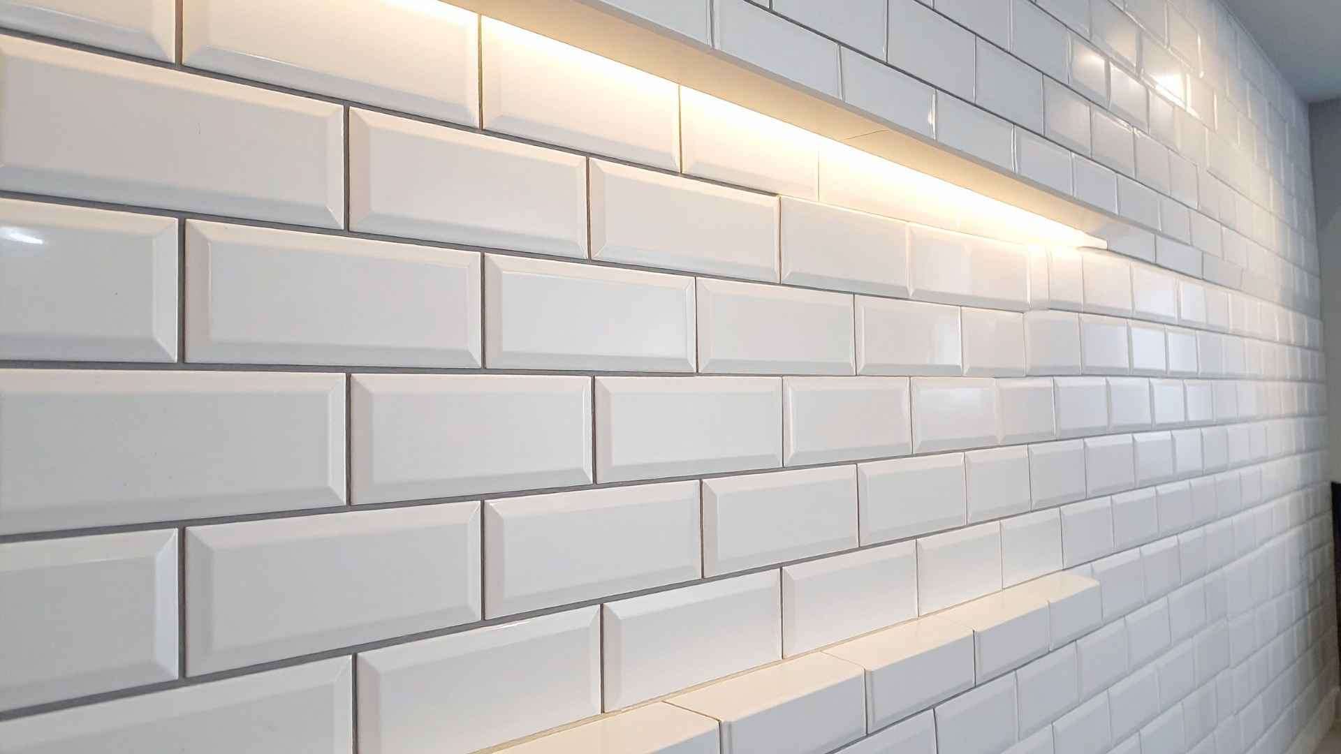 Kitchen backsplash installation in Media, PA by Canopy Building Services