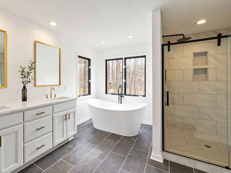 master bathroom remodeling Media, Canopy Building Services